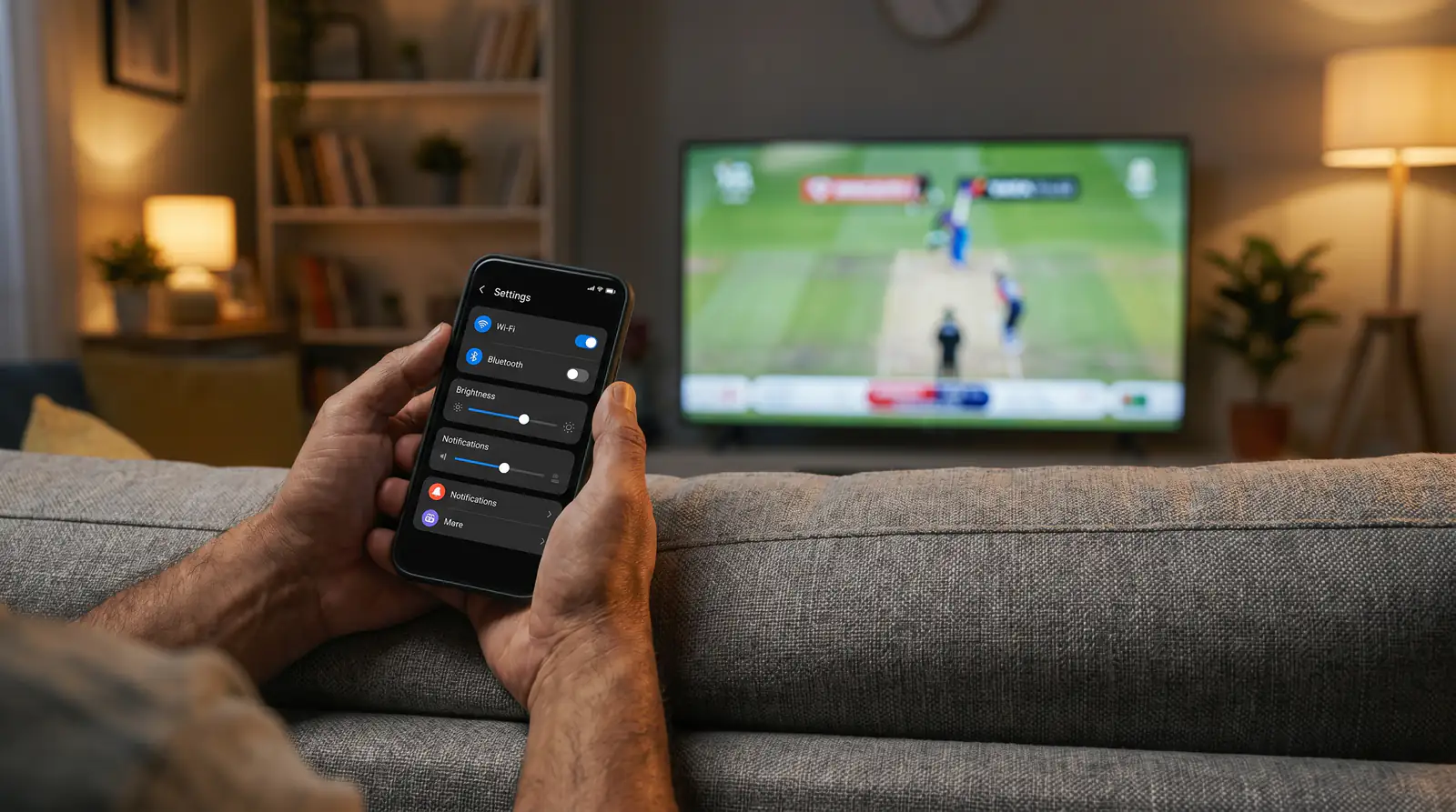 Responsible gambling deposit limit settings on a cricket betting platform screen