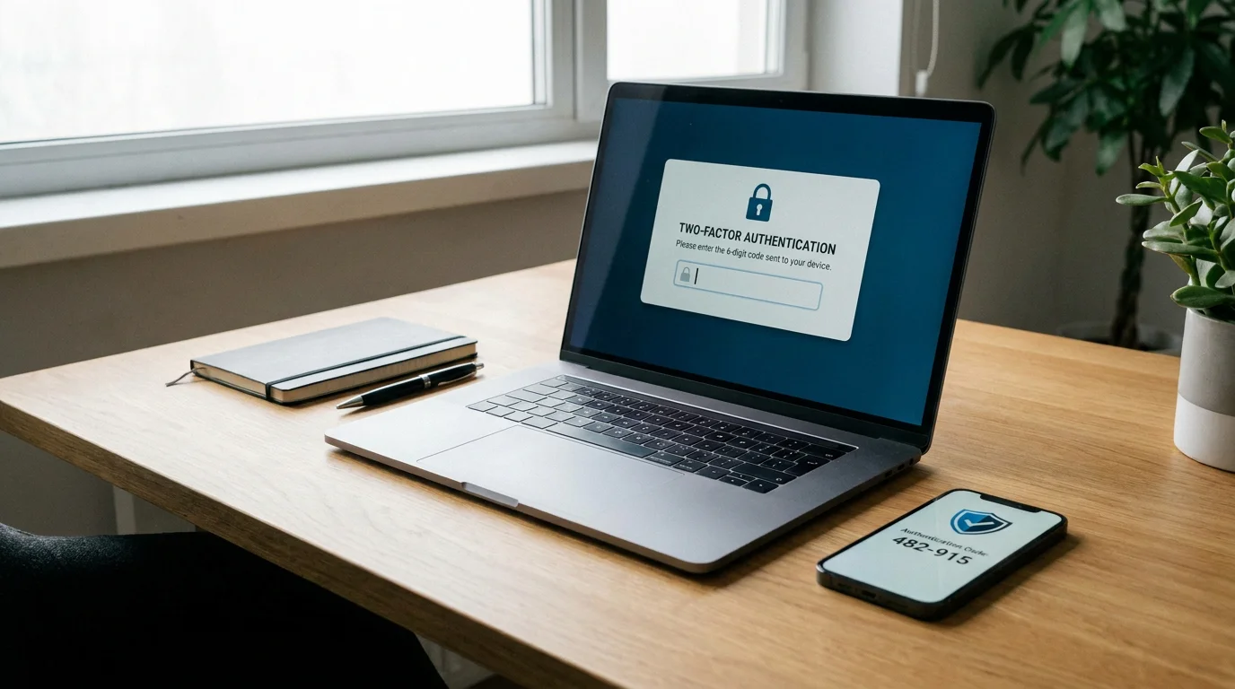 Secure login screen with two-factor authentication enabled for a cricket betting platform account